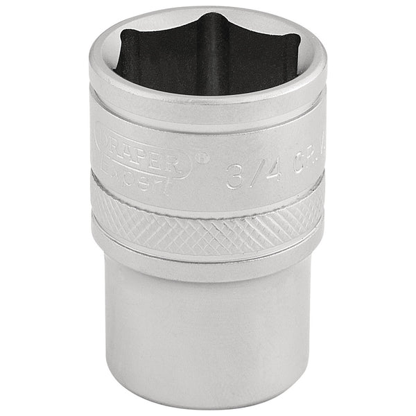 Draper 16631 6 Point Imperial Socket, 1/2" Sq. Dr., 3/4"