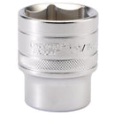 Draper 16635 6 Point Imperial Socket, 1/2" Sq. Dr., 1.1/16"
