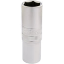 Draper 16651 6 Point Metric Deep Socket, 1/2" Sq. Dr., 19mm