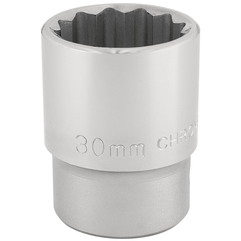 Draper 16698 12 Point Socket, 3/4" Sq. Dr., 30mm