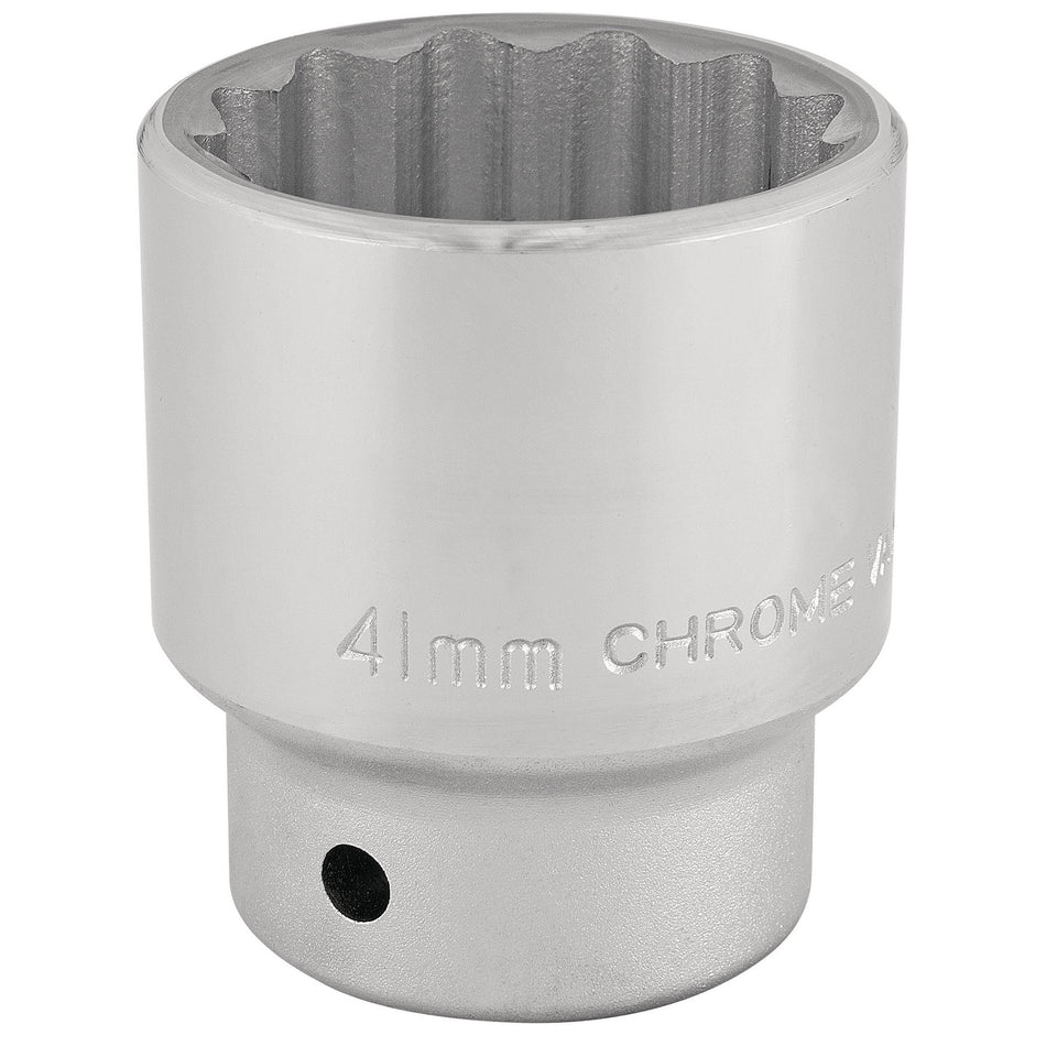 Draper 16704 12 Point Socket, 3/4" Sq. Dr., 41mm