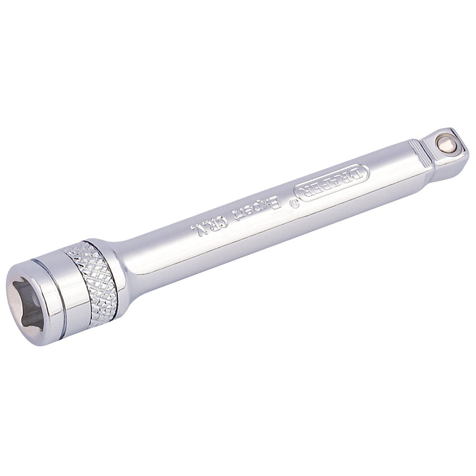 Draper 16717 Draper Expert Wobble Extension Bar, 1/4" Sq. Dr., 75mm, Polished Chrome