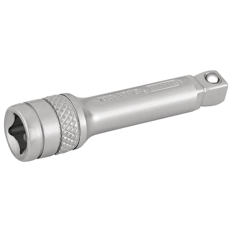 Draper 16720 Draper Expert Wobble Extension Bar, 1/4" Sq. Dr., 50mm, Micro Satin Chrome