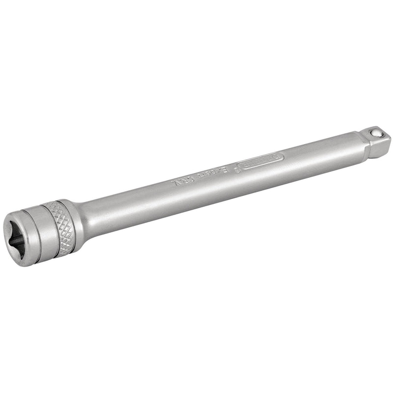 Draper 16722 Draper Expert Wobble Extension Bar, 1/4" Sq. Dr., 100mm, Micro Satin Chrome