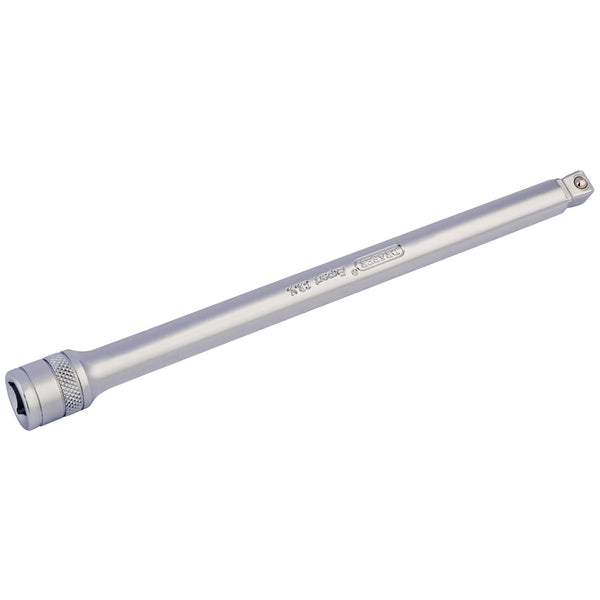 Draper 16745 Satin Chrome Wobble Extension Bar, 3/8" Sq. Dr., 200mm