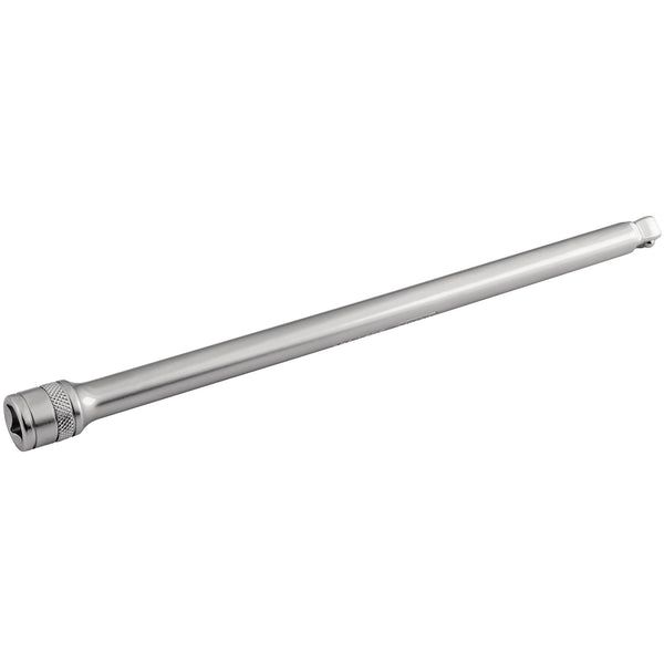 Draper 16746 Satin Chrome Wobble Extension Bar, 3/8" Sq. Dr., 250mm