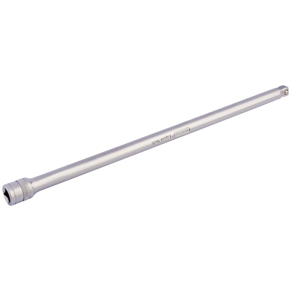 Draper 16747 Satin Chrome Wobble Extension Bar, 3/8" Sq. Dr., 300mm