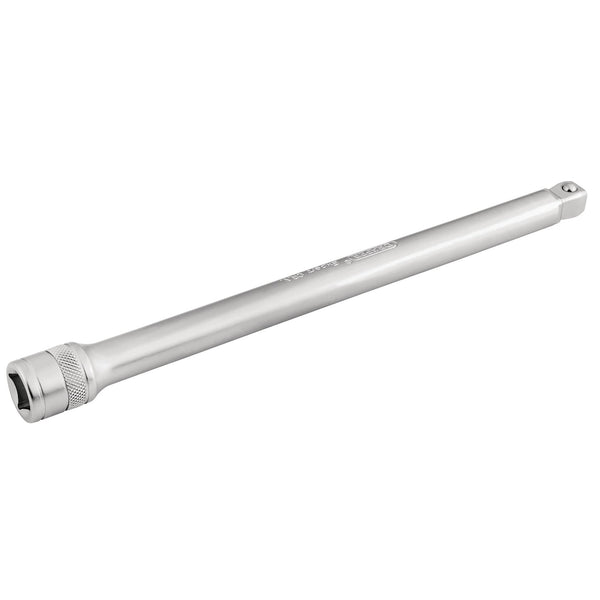 Draper 16763 Satin Chrome Wobble Extension Bar, 1/2" Sq. Dr., 250mm