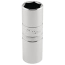 Draper 16778 10mm Thread 6 Point Spark Plug Socket, 1/2" Sq. Dr., 16mm