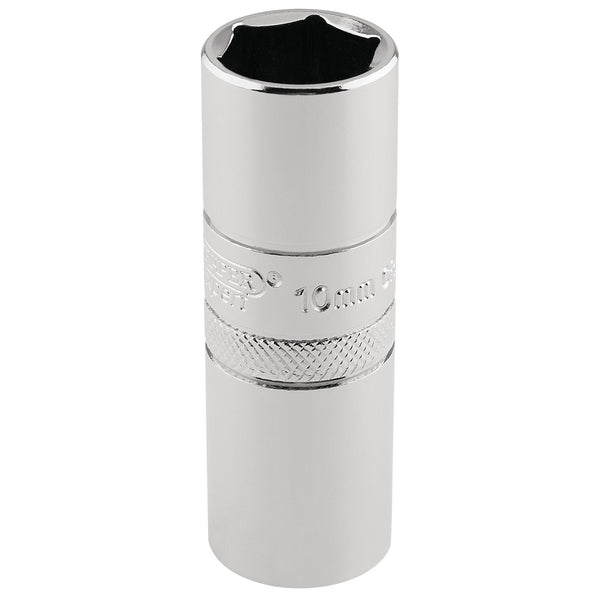 Draper 16778 10mm Thread 6 Point Spark Plug Socket, 1/2" Sq. Dr., 16mm