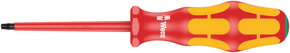 Wera 05006172001 167 i VDE Insulated screwdriver for TORXÃ‚Â® screws, TX 15 x 80 mm