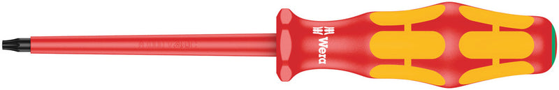 Wera 05006169001 167 i VDE Insulated screwdriver for TORXÃ‚Â® screws, TX 9 x 80 mm
