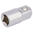Draper 16804 Socket Converter, 3/8"(F) x 1/2"(M)