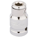 Draper 16810 Screwdriver Bit Holding Socket, 1/2" Sq. Dr. x 5/16" Hexagon