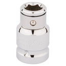 Draper 16811 Screwdriver Bit Holding Socket, 1/2" Sq. Dr. x 10mm Hexagon