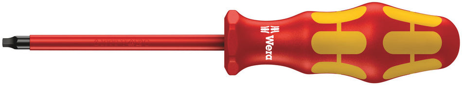 Wera 05004782001 168 i VDE Insulated screwdriver for square socket head screws, # 3 x 150 mm