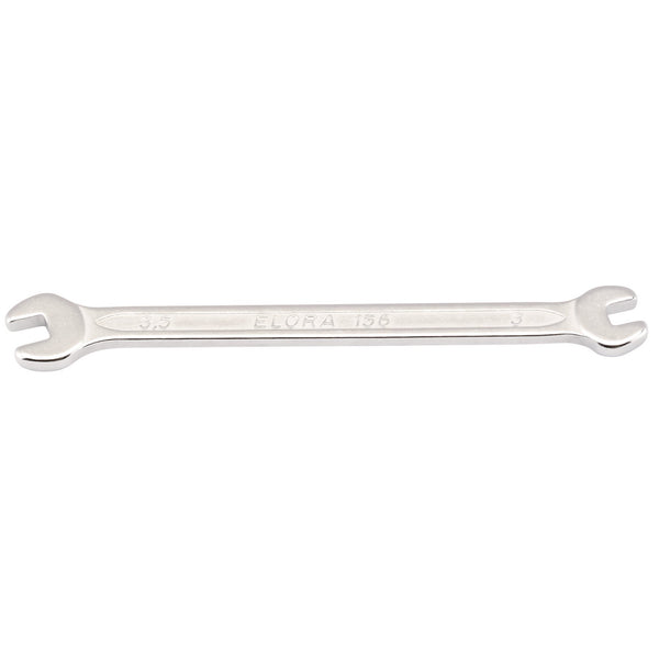 Draper 17024 Elora Midget Double Open Ended Spanner, 3 x 3.5mm