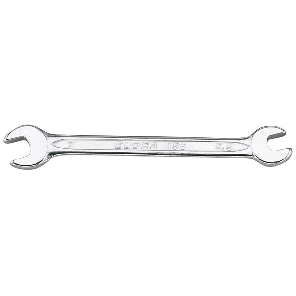 Draper 17026 Elora Midget Double Open Ended Spanner, 5.5 x 7mm