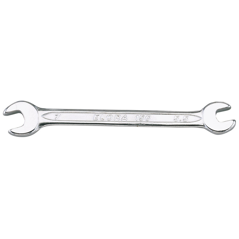 Draper 17026 Elora Midget Double Open Ended Spanner, 5.5 x 7mm