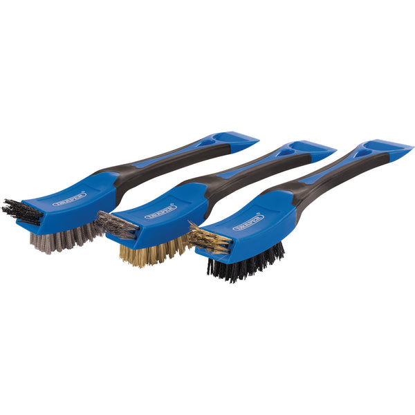 Draper 17186 Mini Wide Head Brush Set (3 Piece)