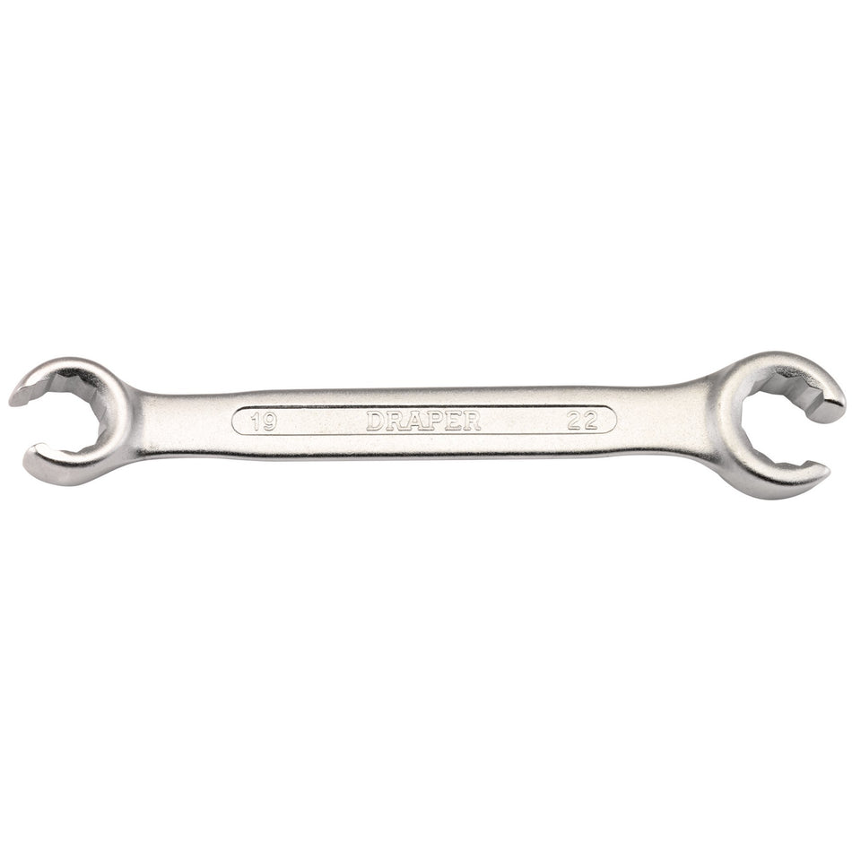 Draper 17275 Flare Nut Spanner, 19 x 22mm