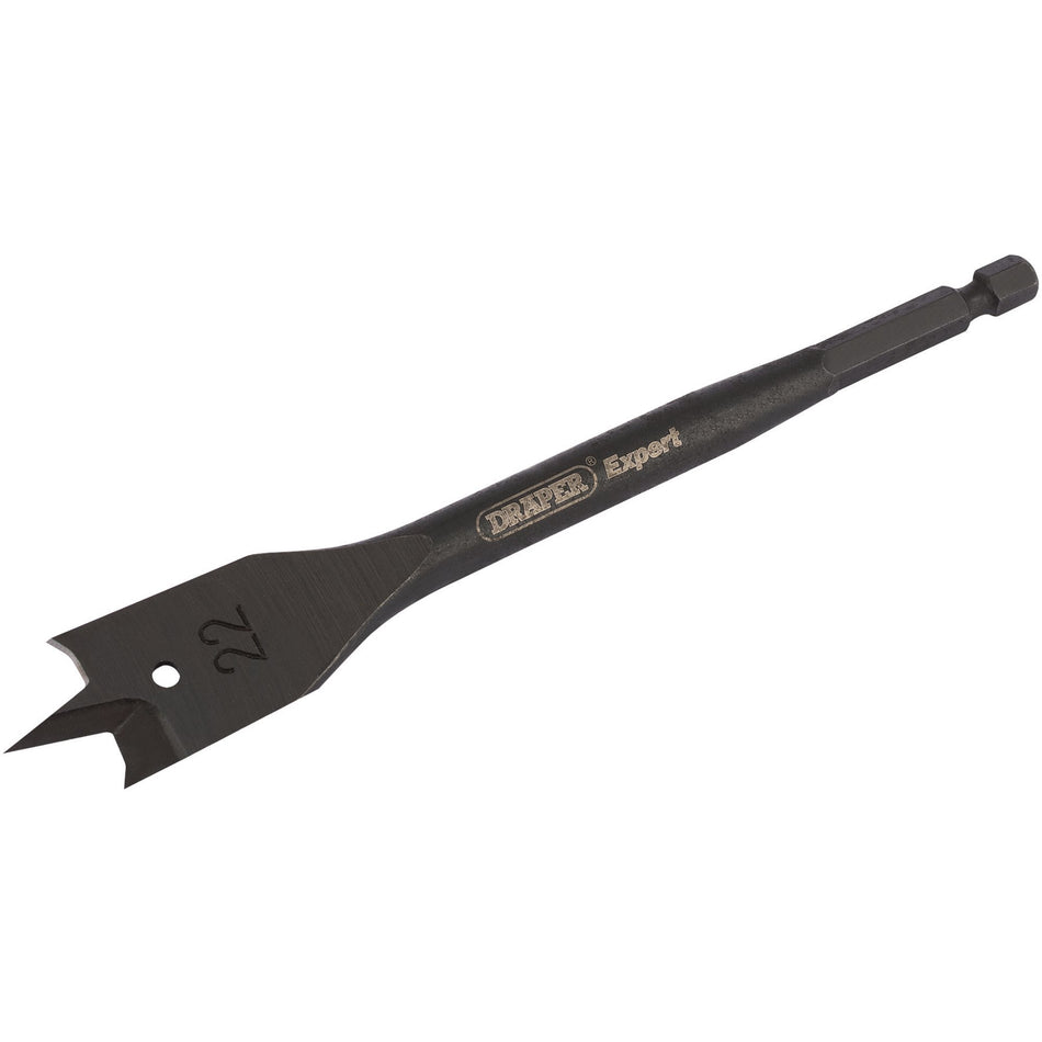 Draper 17433 Draper Expert Flat Wood Bit, 22mm