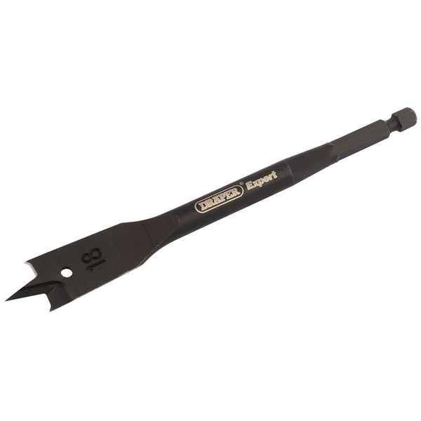Draper 17542 Draper Expert Flat Wood Bit, 18mm