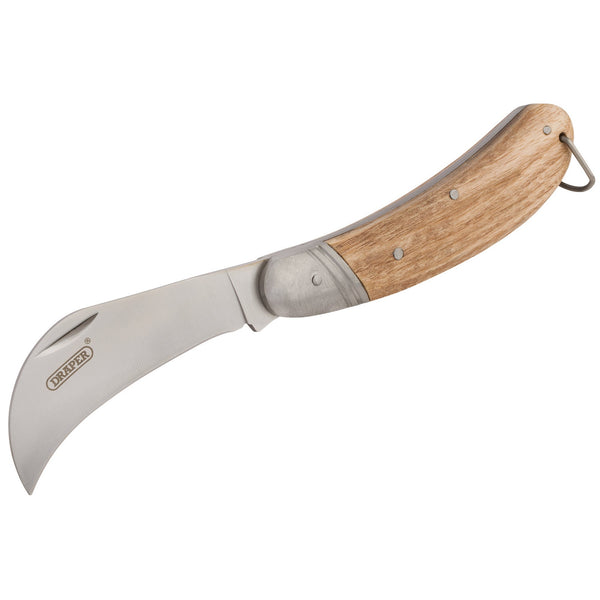 Draper 17558 Budding Knife with Ash Handle