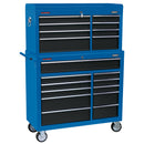 Draper 17764 Combined Roller Cabinet and Tool Chest, 19 Drawer, 40"