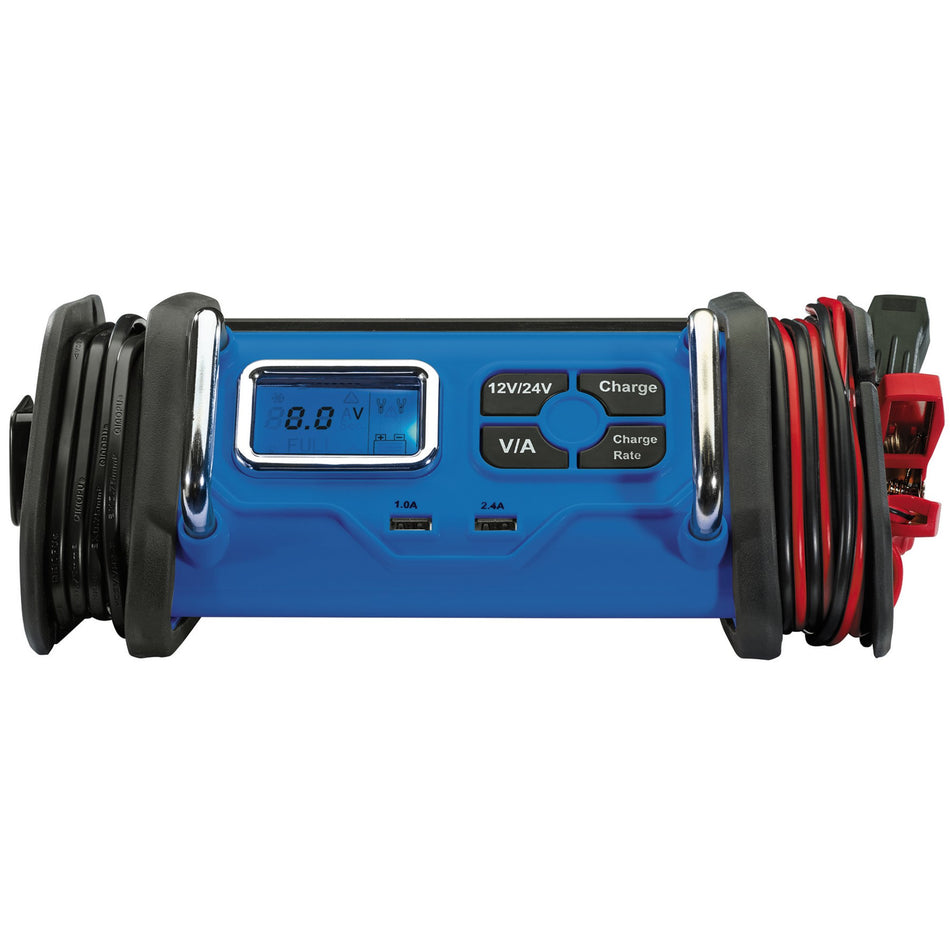 Draper 70548 12/24V Battery Charger, 8 - 16A