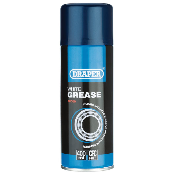 Draper 18009 White Grease, 400ml