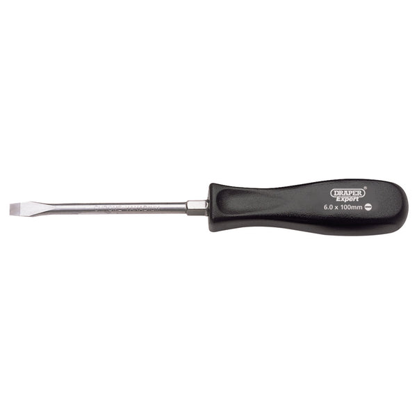 Draper 19529 Plain Slot Mechanic's Screwdriver, 6 x 100mm