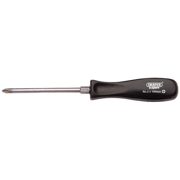 Draper 19533 Cross Slot Mechanic's Screwdriver, No.2 x 100mm