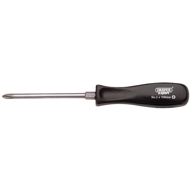 Draper 19533 Cross Slot Mechanic's Screwdriver, No.2 x 100mm