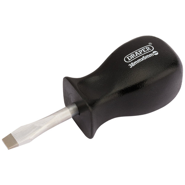 Draper 19539 Plain Slot Mechanic's Screwdriver, 6 x 38mm