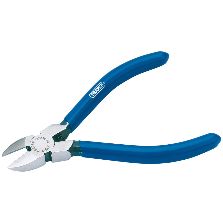 Draper 19646 Spring Loaded Diagonal Side Cutter, 115mm