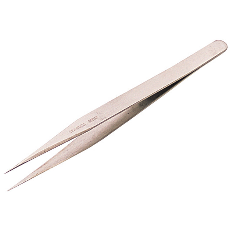 Draper 19670 Fine Point Straight Tweezers, 120mm