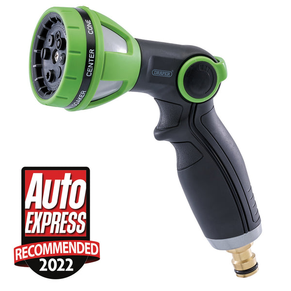Draper 19722 8 Pattern Spray Gun with Thumb Control