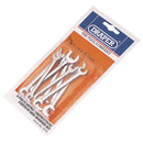 Draper 19754 Metric Midget Open End Spanner Set (8 Piece)