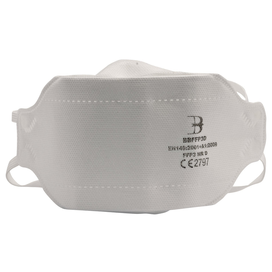 Draper 19770 FFP3 Fold Flat Mask SI MOD (Pack of 20)