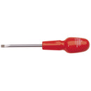 Draper 19830 Plain Slot Flared Tip Cabinet Pattern Screwdriver, 5 x 75mm (Sold Loose)