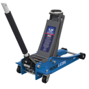 Sealey 2001LEBL 2.25tonne Low Entry Trolley Jack with Rocket Lift- Blue