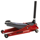 Sealey 2001LERE 2.25tonne Low Entry Trolley Jack with Rocket Lift - Red