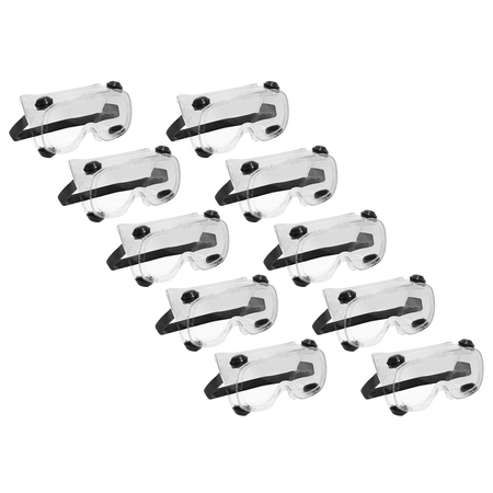 Sealey 201/10 Standard Goggles - Indirect Vent - Pack of 10