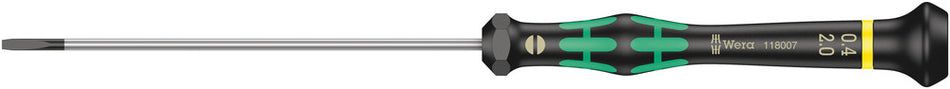 Wera 05117995001 2035 Screwdriver for slotted screws for electronic applications, 0.50 x 3 x 50 mm