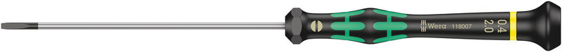 Wera 05117995001 2035 Screwdriver for slotted screws for electronic applications, 0.50 x 3 x 50 mm