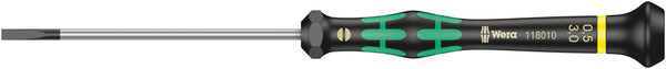 Wera 05118010001 2035 Screwdriver for slotted screws for electronic applications, 0.50 x 3 x 80 mm