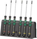 Wera 05118152001 2035/6 B Screwdriver set and rack for electronic applications, 6 pieces