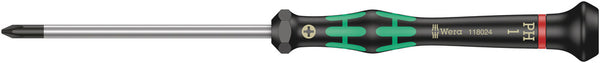 Wera 05118024001 2050 PH Screwdriver for Phillips screws for electronic applications, PH 1 x 80 mm