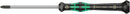 Wera 05118032001 2055 PZ Screwdriver for Pozidriv screws for electronic applications, PZ 1 x 80 mm